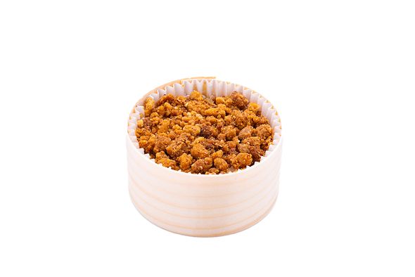 Crumble pomme vanille
