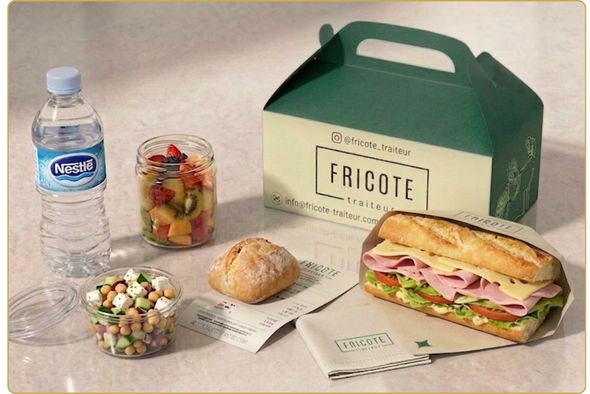 Lunch box Sandwich  jambon emmental