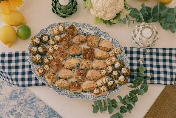 Plateau salé 40 pièces - VEGGIE