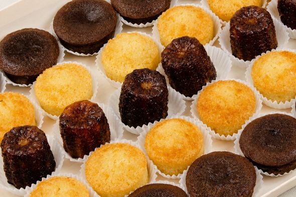 Plateau de 35 mini canelés / fondants / financiers