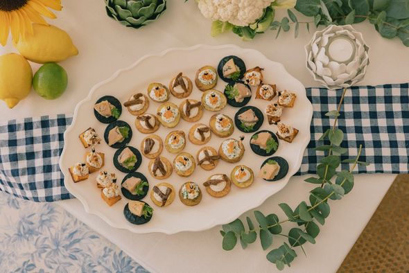 Plateau salé 40 pièces - PREMIUM