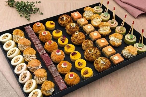 Assortiment de Mignardises salées x 61
