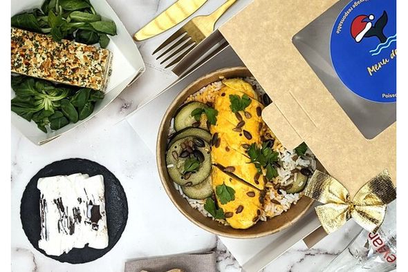 Plateau-Repas des Fêtes | Cabillaud & crustacés