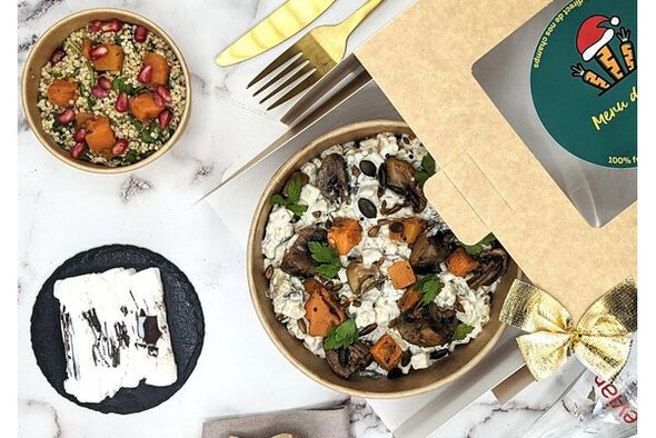 Plateau-Repas des Fêtes | Courge rôtie