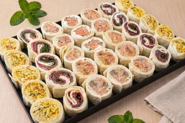 Assortiment de Mini wraps x 30