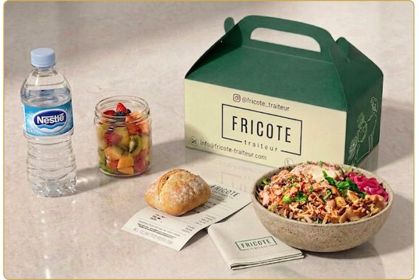 Lunch box bowl  Saumon