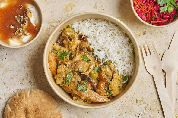 Plateau-repas Poulet "Yassa"