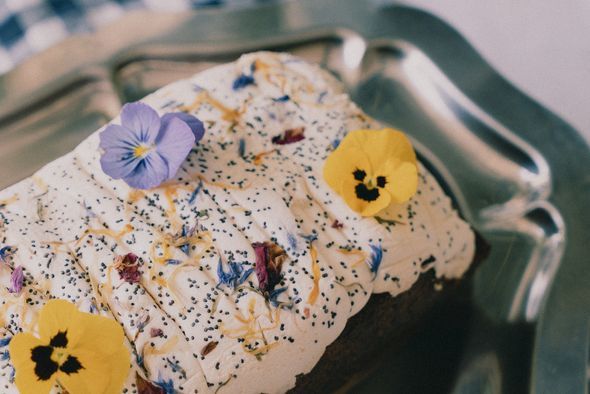 Plateau de 24 demi-parts de Carrot cake