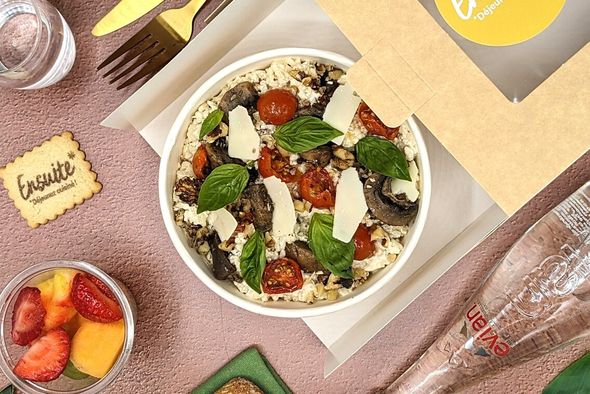 Plateau repas Risotto aux champignons