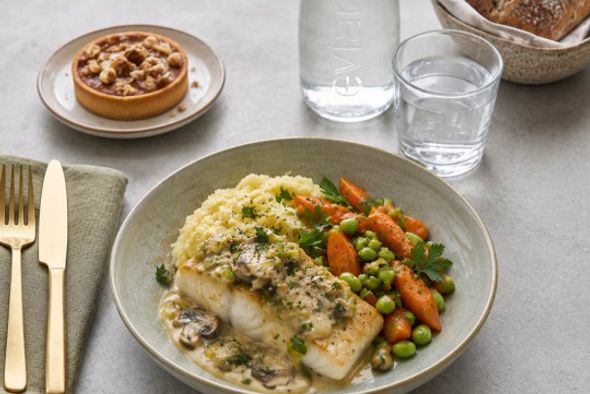 Plateau repas Merlu & écrasé de pommes de terre