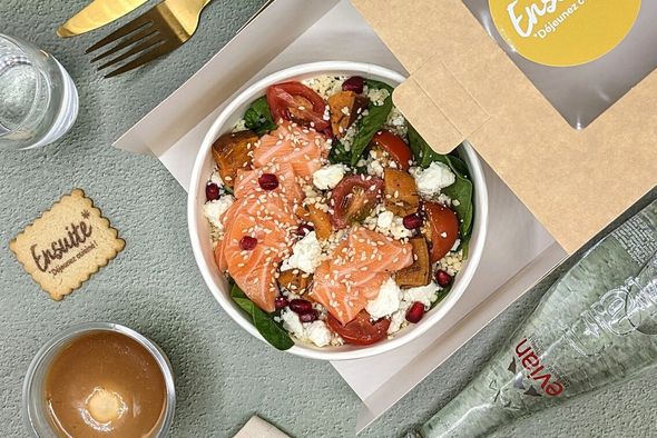 Plateau repas Saumon & tzatziki