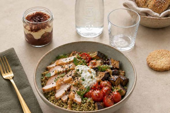 Plateau repas Freekeh & dinde fumée
