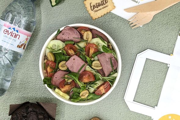 Lunchbag Salade de pastrami