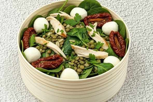 Entrée Poulet-mozza