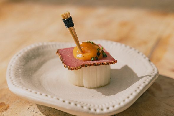 Plateau de 40 poireaux rôtis