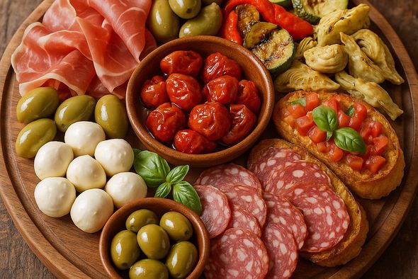 Assortiment d'antipasti(200gr)