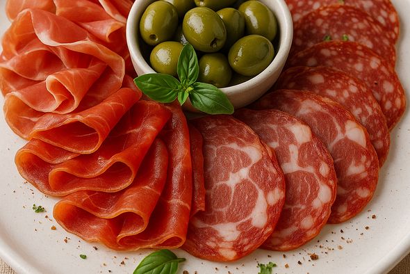 charcuterie italienne (assiette 100gr)