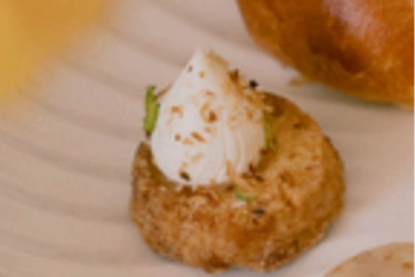Plateau de 40 sablés diamant, mascarpone, coco