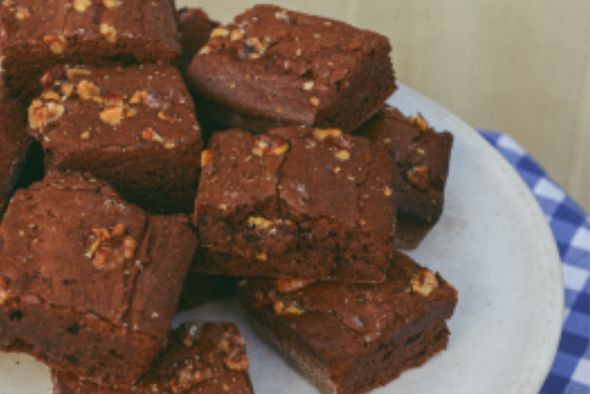 Plateau de 40 mini brownies choco, mascarpone