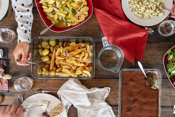Buffet chaud EPD végétarien de la semaine