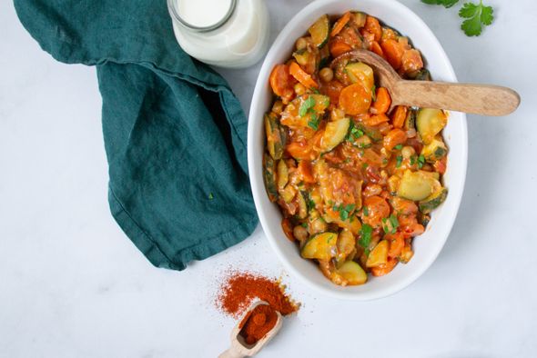 Plateau-repas EPD végétarien de la semaine