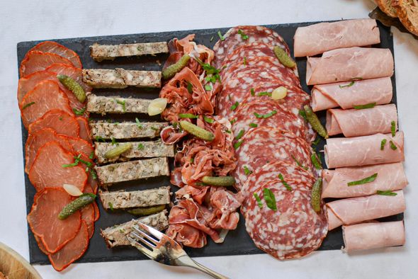 Planche de charcuterie