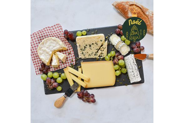 Planche de fromages de Noël