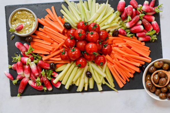Planche de crudités