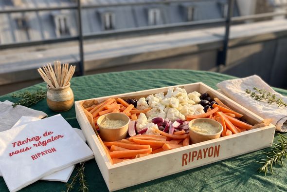 Planche de crudités