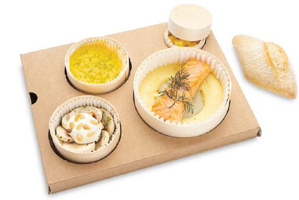 MENU Poisson (plat principal à réchauffer)