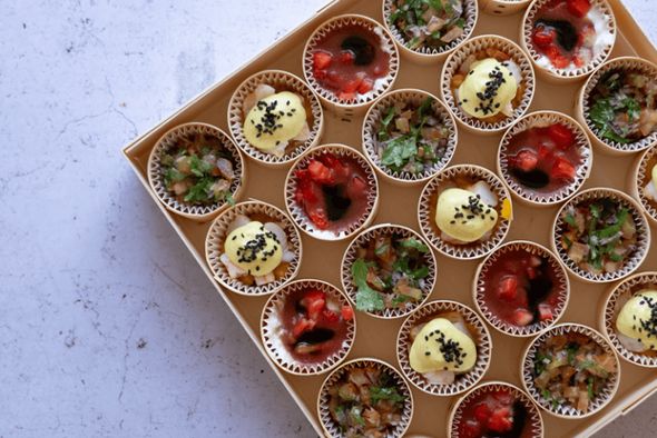 Plateau mix mini timbalines salées - 25 pièces