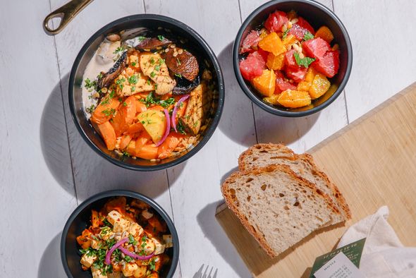 Box vegan et sans gluten réutilisable
