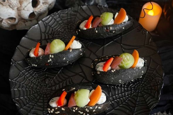 Navette veggie noire, 10 pièces