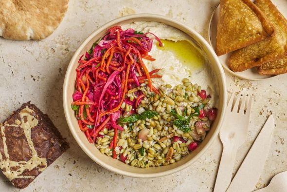 Plateau-repas Végétarien "Salatet Malfouf"