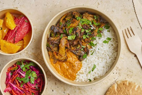 Plateau-repas Vegan "Mushroom Choila"