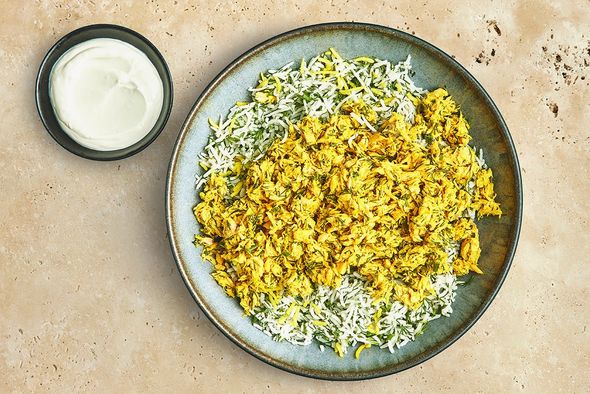 Sabzi Polo - Saumon label rouge et Riz