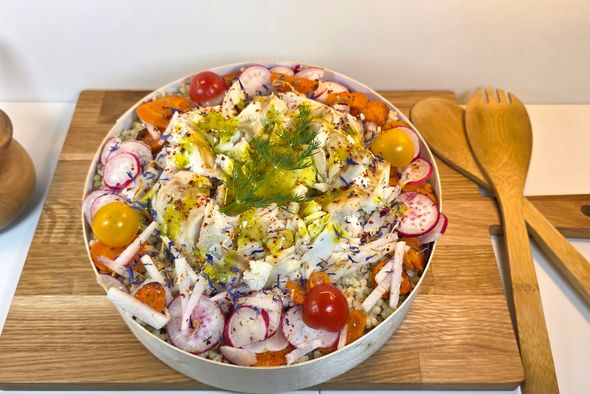 Woodbox - Cabillaud sauce norvégienne