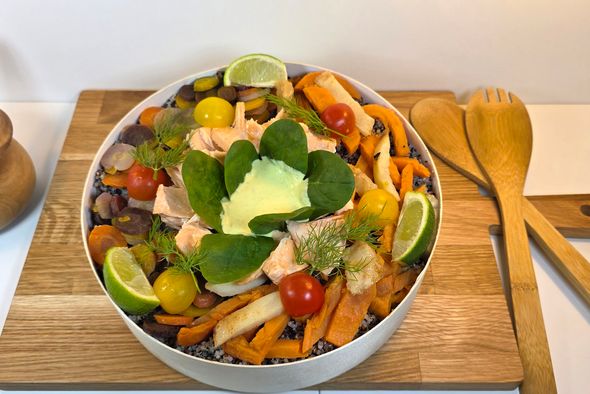 Woodbox - Saumon citron confit & légumes