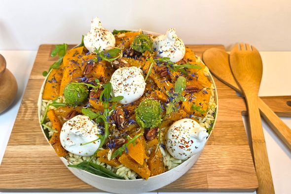 Woodbox - Butternut rôtie & burratina