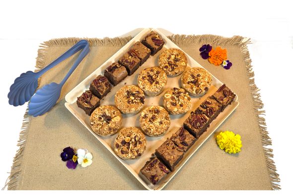 Plateau de 20 mignardises chocolat & noisette