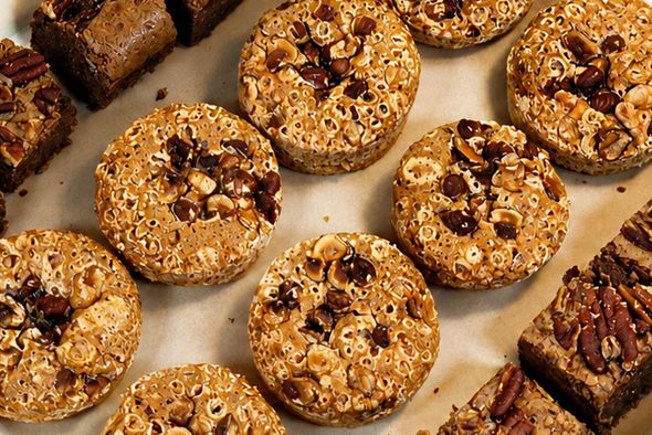 Plateau de 20 mignardises chocolat & noisette