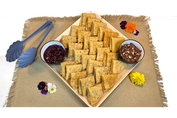 Coffret de 25 mini crêpes sucrées