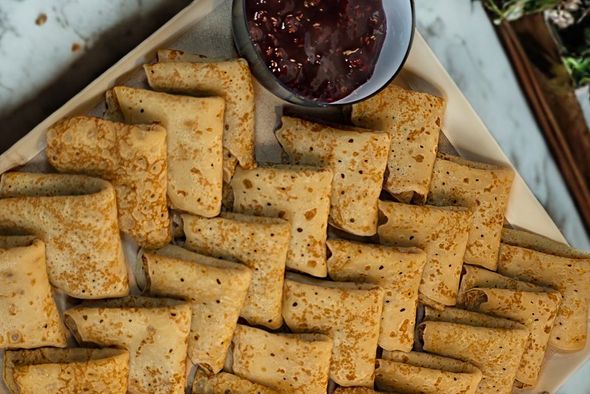 Coffret de 25 mini crêpes sucrées
