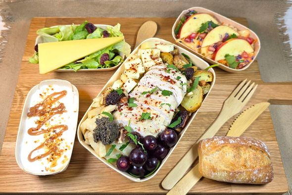 Plateau repas - Poulet couleurs d'automne