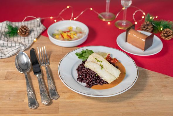 Plateau repas de Noël (recette en description)