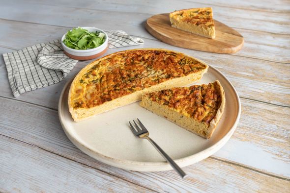Quiche d'automne, butternut et sauge