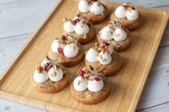 8 Cookie sarrasin, cranberry et chocolat blanc