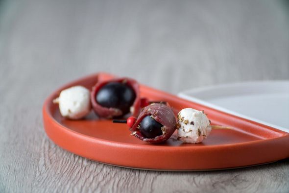 30 Pics de magret séché et fruit de saison