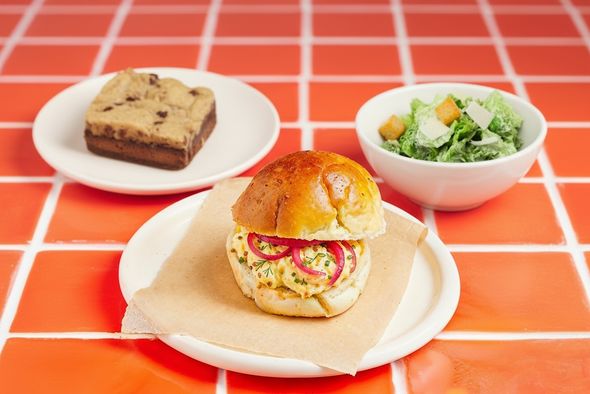 Plateau repas Bun mimosa