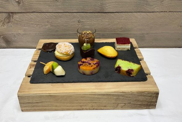ARDOISE DE MINI MIGNARDISES